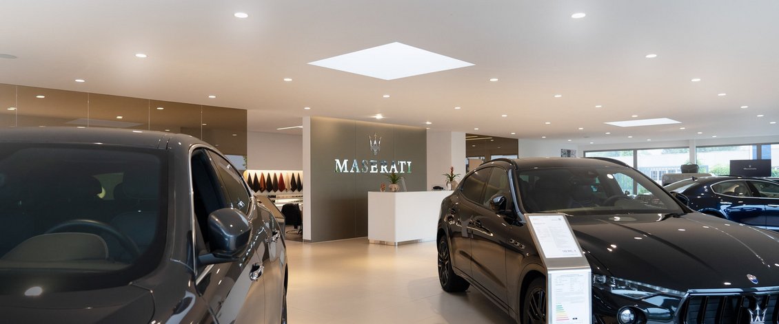 Wurth Automotive maserati Showroom